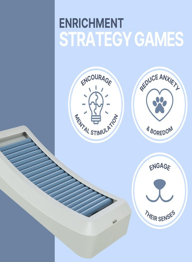 تريكسي لعبة تريكسي رود بورد التفاعلية للكلاب، لعبة ألغاز طعام من المستوى الأول، موزع مكافآت محفز للعقل، لعبة لتنمية الذكاء والقدرات العقلية للكلاب الذكية، لعبة مسلية للتخلص من الملل - Image 2